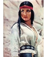 JULIE NEWMAR 1969 MACKENNA’S GOLD Apache Indian beauty color 7x10 portrait - $152.12 MXN