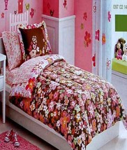 Floral Seasons Reversible Full Size Comforter Sheets Shams 7PC Bedding Set New - £96.28 GBP