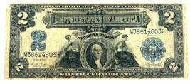 Series of 1899 Large Size U.S. Silver Certificate FR #255 Fine Condition - $299.06