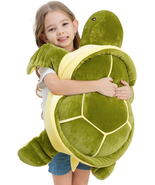 28 Inch Big Green Sea Turtle Stuffed Animals Giant Soft Plush Toys, Larg... - $48.61