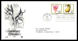1984 US FDC Cover - American Orchids, Miami, Florida H11 - $2.96