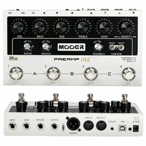 Mooer Preamp Live Digital Preamp Pedal Preamplifier12 Channels Pre &amp; Pos... - £335.93 GBP