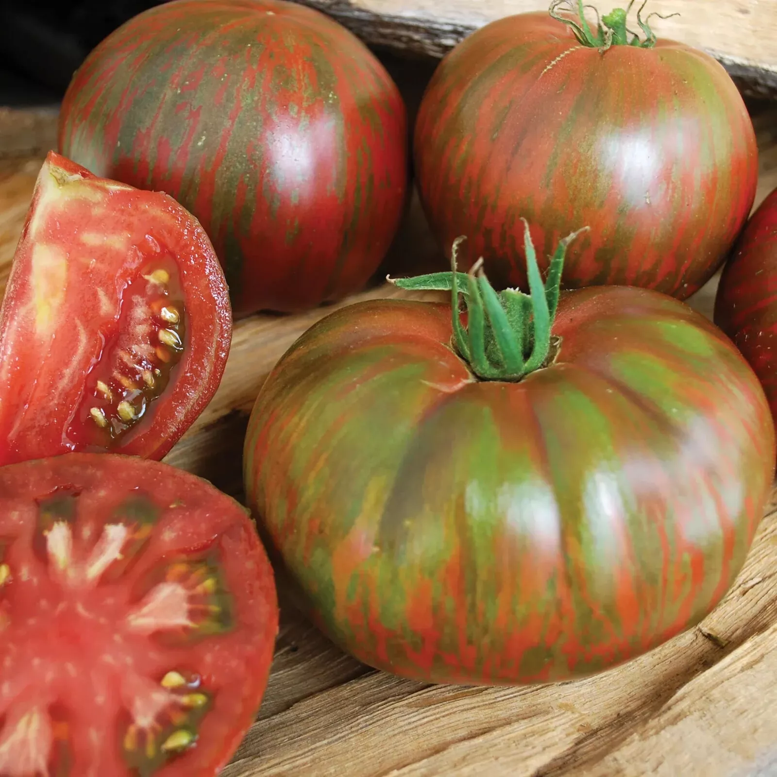 50 Seeds Green Berkeley Tiedye Tomato Juicy Vegetable Edible Gardening F... - $12.50