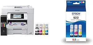 Ecotank Pro Et-5850 Wireless Color All-In-One Supertank Printer, White &amp;... - £1,146.58 GBP