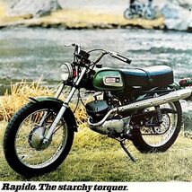 Harley Davidson Rapido 125cc Advertisement 1970 Motorcycle Ephemera LGBinHD - $34.99