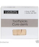 rOund Wooden TOOTHPICKS NO ADDITIVES birch Wood bar kitchen sandwich par... - €18,23 EUR