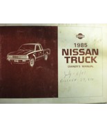 1985 NISSAN TRUCK OWNERS OPERATORS MANUAL - £17.76 GBP