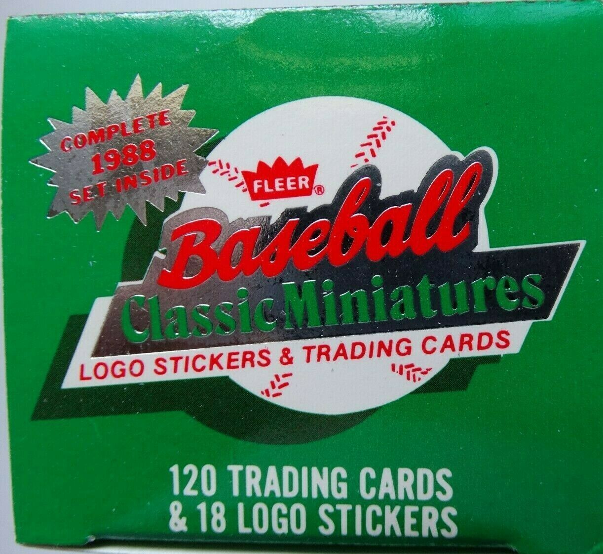 Primary image for 1988 Fleer Classic Miniatures Mini Team Set Baseball Cards U You Pick From List