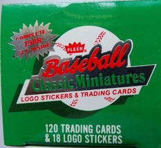 1988 Fleer Classic Miniatures Mini Team Set Baseball Cards U You Pick From List - £0.77 GBP+