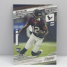 2021 Panini Chronicles Football Prestige Nico Collins Base RC 237 Houston Texans - £1.57 GBP