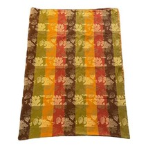 Sonoma Fall Leave  Plaid Autumn Colors Tablecloth 100% Cotton Harvest 54... - $74.79