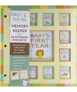 Baby&#39;s First Year Memory Keeper with 24 Storage Pockets - PI Kids Editor... - $209.22 MXN