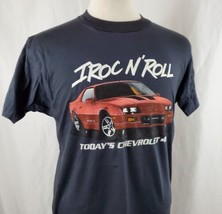 Vintage Chevy Camaro IROC T-Shirt Small Single Stitch Two Sided Deadstock 80s - £34.78 GBP