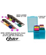 OSTER A5 STAINLESS STEEL Universal Snap On COMB SET*Fit Many Andis Clipp... - £138.39 GBP