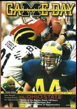UM Michigan vs OSU Ohio State 1997 Football Program Reproduction Postcard - $4.23