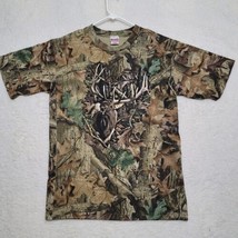 Advantage Timber Mens Camo T Shirt Size Large Camouflage Short Sleeve Sp... - $19.87