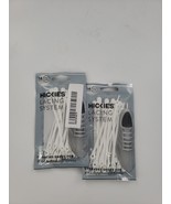 HICKIES No Tie Elastic Lacing System Pack of 14 White -One Size Unisex (... - £19.85 GBP