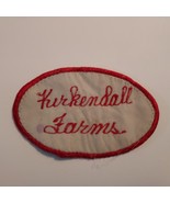 Vintage Kirkendall Farms Uniform 5&quot;x3&quot; Sew-on Patch - £11.58 GBP