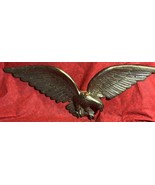 Vintage American Bald Eagle Metal Patriot Cast Aluminum Wall Hanging Bir... - $98.58 CAD