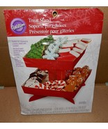 Wilton Christmas Treat Stand Display Cookies Treats Candies 11&#39; x 10&quot; x ... - $13.02 CAD