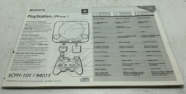 Sony Playstation PS1 One 1 Original System Console Instruction Manual SC... - €5,76 EUR