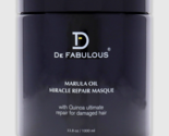De Fabulous MARULA OIL MIRACLE REPAIR MASQUE Ultimate Hair Repair ~ 33.8... - $60.00