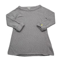 Boston Proper Sweater Womens S Gray Boat Neck Long Sleeve Knitted Pullover - £19.66 GBP