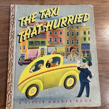 Vtg The Taxi That Hurried 1ST Ed. 1946 With Rare Little Golden Book #25 - £30.39 GBP