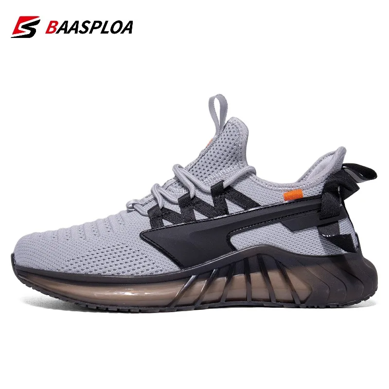 Baasploa Men Lightweight Non-slip Sneakers Casual  Running Shoes Tenis  Shoes  F - £191.96 GBP