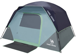 CAMEL CROWN Camping Tents 2/4/6 Person Waterproof Quick Easy Setup - $4,161.93 MXN