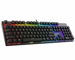 DREVO Tyrfing V2 RGB Mechanical Gaming Keyboard Wired USB 104 Keys Aluminum - $46.52