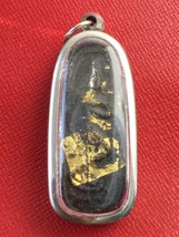 Black Phra Pang-Lila Magic Pendant Top Charm  Rich Lucky Rare Thai Amulets - £23.97 GBP