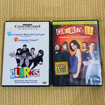 2 KEVIN SMITH DVD Lot Clerks Collecror&#39;s Series &amp; Clerks II 2 Jay and Silent Bob - £14.20 GBP