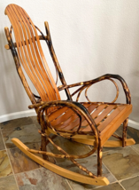 Vintage Bentwood Rocking Chair - James Overman - 1997 - #6130 - 1 Broken... - $224.25