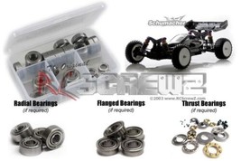 RCScrewZ Metal Shielded Bearing Kit sch021b for Schumacher Cat SX2 #K101/K102 - £39.06 GBP