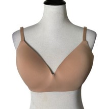 Victoria&#39;s Secret T-Shirt Lightly Lined Wireless Bra Nude Tan Women Size 38D - £15.03 GBP