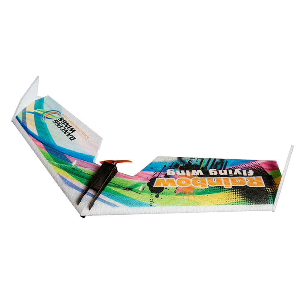 Dancing Wings Hobby E0511 Rainbow Flying Wing V2 RC Airplane 800mm Wingspan - £31.86 GBP