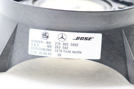 00-06 MERCEDES-BENZ W215 CL500 CL55 AMG FRONT RIGHT PASSENGER DOOR SPEAKER E3578 image 11