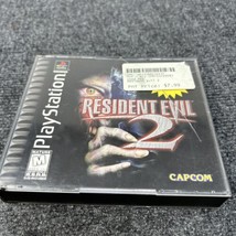 Resident Evil 2 (Sony PlayStation 1, 1998) CIB Disk VGC Case is cracked ... - $39.59