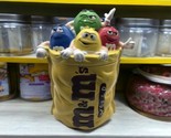 M&amp;M&#39;s World Las Vegas Out of Bag Ceramic Candy Cookie Jar 12 5/8&quot; Tall  ... - $123.75