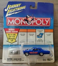Johnny Lightning Monopoly Pontiac Tempest Park Place Blue 1:64 Diecast C... - £18.14 GBP