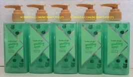 Bodycology Sparkling Apple Hand Soap Wash Set Of 5 Shea Butter Aloe - £15.80 GBP