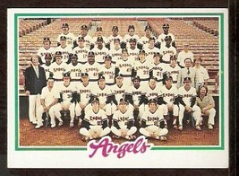 California Angels Team Card 1978 Topps # 214 Ex Marked Cl - £0.39 GBP