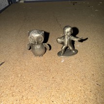 Hudson Pewter WF Owl And Football Boy Figures 1.5 Inch - $9.00