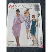 McCall&#39;s Misses Dress Jacket Sewing Pattern sz 14 16 18 4270 - uncut - £8.56 GBP
