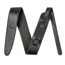Fender Artisan Crafted Leather Guitar Strap, 2.5in, Black - £145.65 GBP