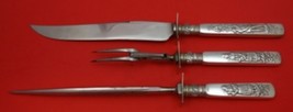 Fontainebleau by Gorham Sterling Silver Roast Carving Set 3pc Knife 15&quot; ... - $24,325.54 MXN