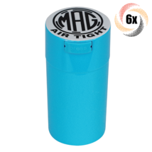 6x Jars Mag Medium Blue Air Tight Smell Proof Jars | 8" | Fast Shipping - £39.03 GBP