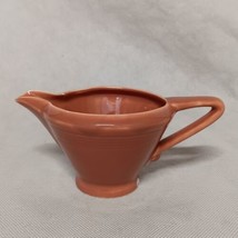 Harlequin Creamer Rose Pink Homer Laughlin Art Deco Chipped Base - $16.95