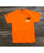 Harley Davidson MDA Volunteer Mens Medium Orange Tee T Shirt - $17.57